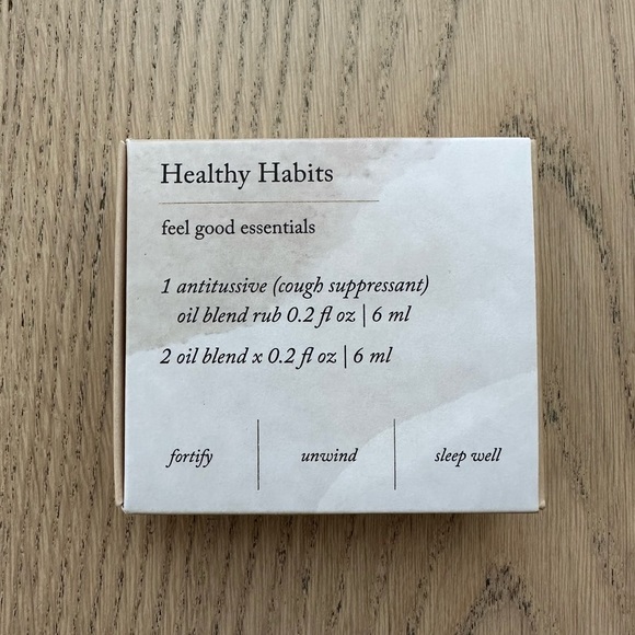 Saje Bath & Body Nwt Saje Natural Wellness Healthy Habits Feel Good